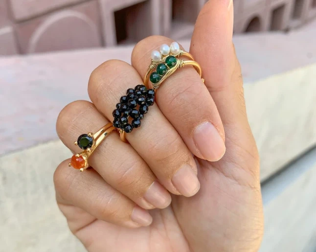 unique, handmade Balinese Rings from Ibu Jewels